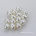 Perlas flojas de la gota de la manera blanca de Snh al por mayor